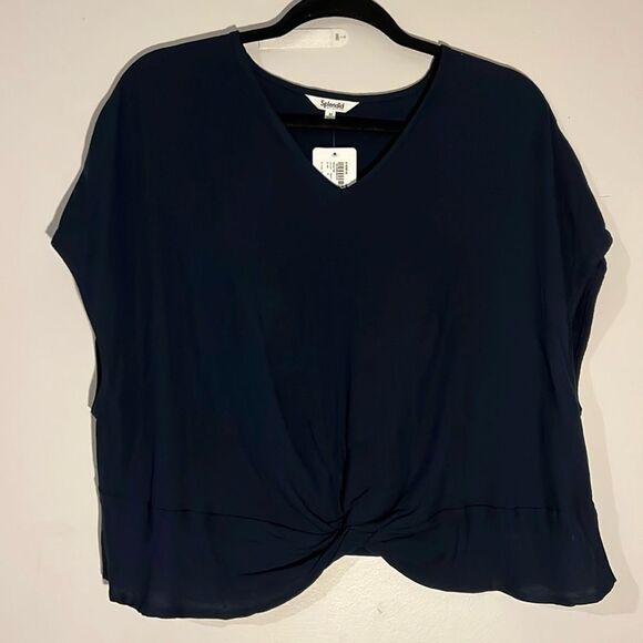 EVEREVE + Splendid NWT Macy Elisa top cropped boho size M - Picture 2 of 9
